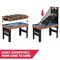 MD Sports 5-in-1 Multi Game Table Billiards Foosball Basketball Table Tennis Slide Hockey for Family Game Room